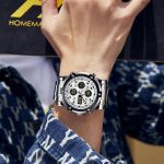 OLEVS 1106 Leuchtende wasserdichte intelligente elektronische Herrenuhr – Bild 6