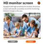 WiFi-Überwachungskamera mit Steckdosenfunktion für den Heimgebrauch mit Nachtsicht- und Gegensprechfunktion, US Plug, EU Plug – Bild 3