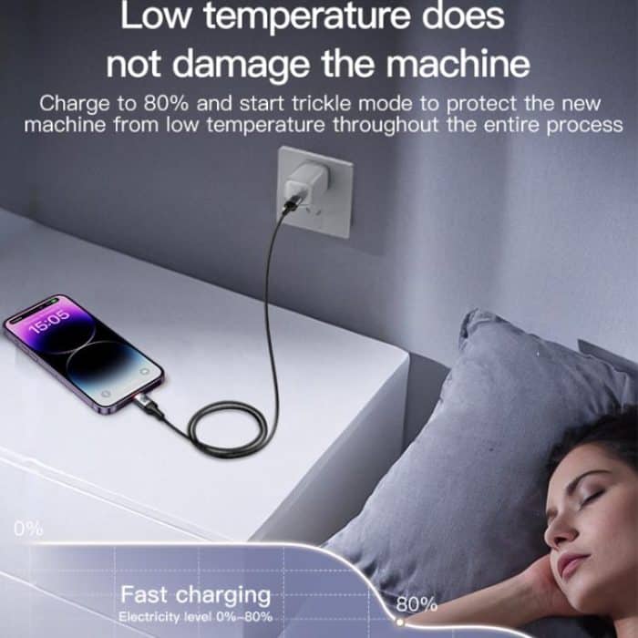 Yesido CA129L 12 W 2,4 A USB auf 8-poliges Ladedatenkabel, Länge: 1,2 m – Bild 7