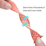 Buntes Silikon-Uhrenarmband, For Apple Watch 46mm / 49mm / 45mm / 44mm, For Apple Watch 42mm / 41mm / 40mm / 38mm – Bild 3