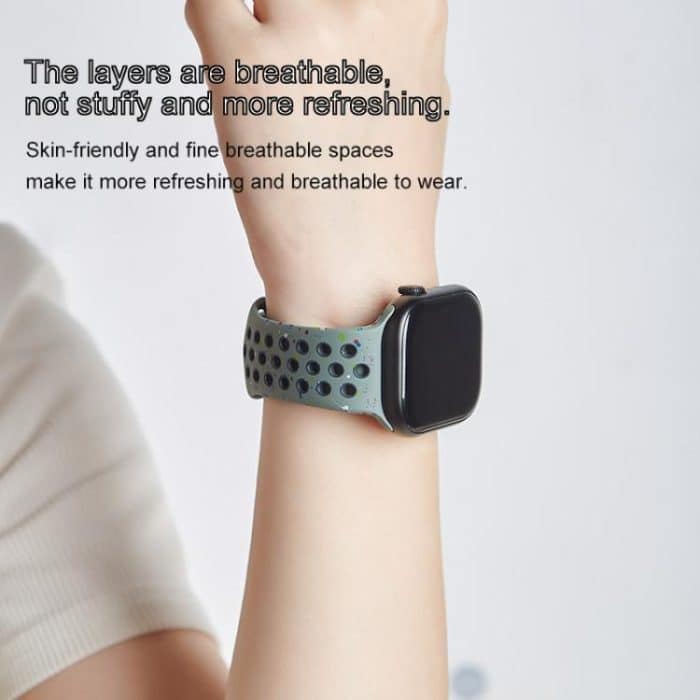 Buntes Silikon-Uhrenarmband – Bild 5