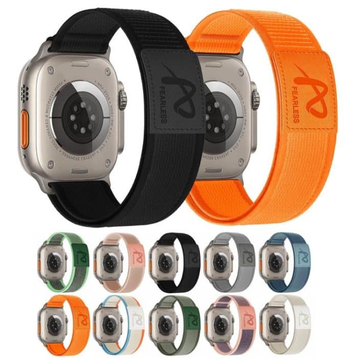 Fearless Trail Loop Nylonband, For Apple Watch 46mm / 49mm / 45mm / 44mm, For Apple Watch 42mm / 41mm / 40mm / 38mm – Bild 2