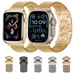 Uhrenarmband aus Edelstahl mit 6 Ketten, For Apple Watch 46mm / 49mm / 45mm / 44mm, For Apple Watch 42mm / 41mm / 40mm / 38mm – Bild 3