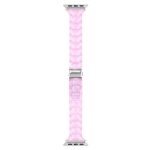 Uhrenarmband aus Kunstharz mit Rautenmuster und drei Perlen in schmaler Taille, For Apple Watch 46mm / 49mm / 45mm / 44mm, For Apple Watch 42mm / 41mm / 40mm / 38mm – Bild 4