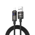 REMAX C01-AL 3A USB auf 8 Pin Nylon geflochtenes Datenkabel, Länge: 1,2 m