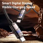 REMAX C01-AL 3A USB auf 8 Pin Nylon geflochtenes Datenkabel, Länge: 1,2 m – Bild 2