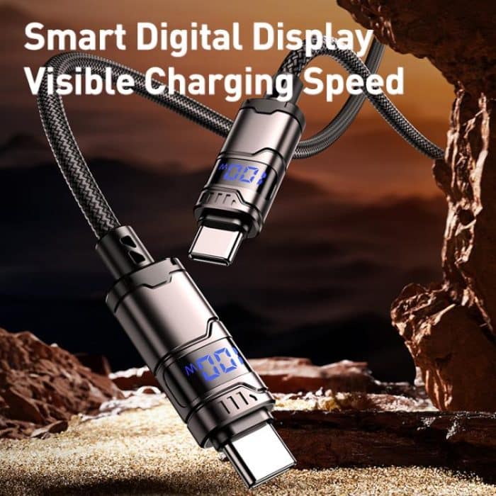 REMAX C01-AL 3A USB auf 8 Pin Nylon geflochtenes Datenkabel, Länge: 1,2 m – Bild 2