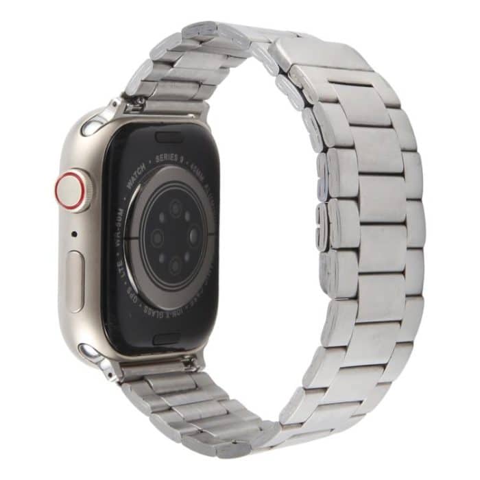 Magnetisches Uhrenarmband aus Stahl mit drei Perlen, For Apple Watch 46mm / 49mm / 45mm / 44mm, For Apple Watch 42mm / 41mm / 40mm / 38mm – Bild 5