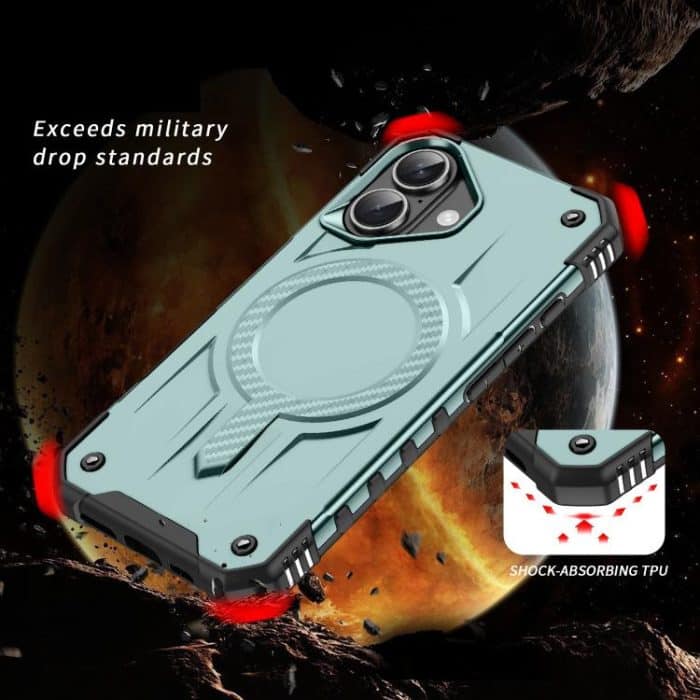 Magnetische TPU-Hybrid-PC-Telefonhülle „Starship“ – Bild 2