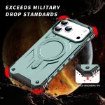 Magnetische TPU-Hybrid-PC-Telefonhülle „Starship“, For iPhone 16e, For iPhone 16 Pro Max, For iPhone 16 Pro – Bild 2