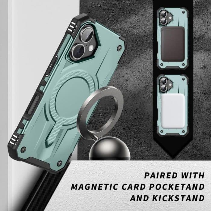Magnetische TPU-Hybrid-PC-Telefonhülle „Starship“, For iPhone 15 Pro, For iPhone 15 Plus, For iPhone 15 – Bild 7