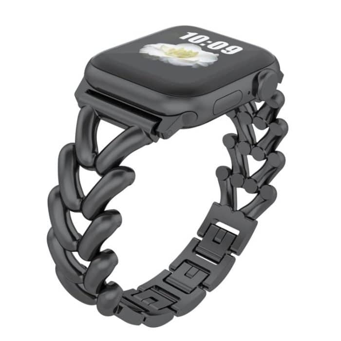 Kalebol V-shaped Zinc Alloy Strap, For Apple Watch 46mm / 49mm / 45mm / 44mm, For Apple Watch 42mm / 41mm / 40mm / 38mm – Bild 1