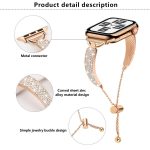Kalebol Stone Curved Zinc Alloy Strap, For Apple Watch 46mm / 49mm / 45mm / 44mm, For Apple Watch 42mm / 41mm / 40mm / 38mm – Bild 4