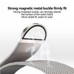 Kalebol Semi-round Tail Milan Stainless Steel Strap, For Apple Watch 46mm / 49mm / 45mm / 44mm, For Apple Watch 42mm / 41mm / 40mm / 38mm – Bild 3