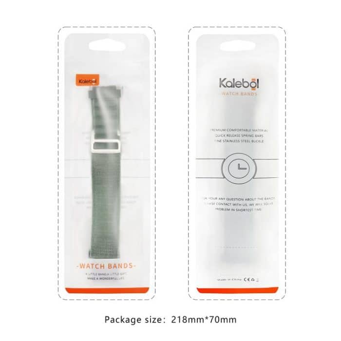 Kalebol Aline Nylon Loop Watch Band, For Apple Watch 46mm / 49mm / 45mm / 44mm, For Apple Watch 42mm / 41mm / 40mm / 38mm – Bild 6