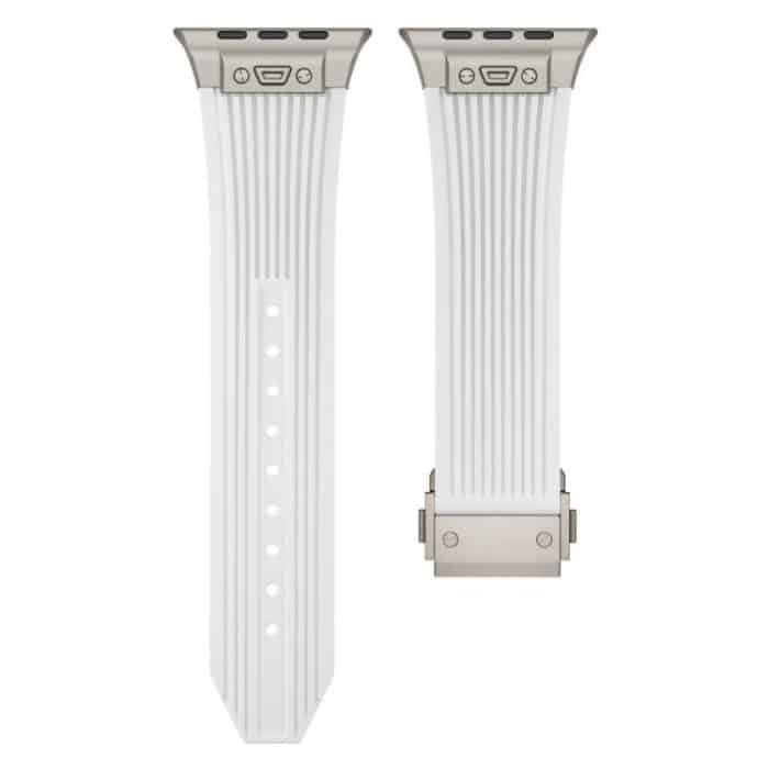 Kalebol High Elasticity L-shaped Nail Silicone Strap, For Apple Watch 46mm / 49mm / 45mm / 44mm, For Apple Watch 42mm / 41mm / 40mm / 38mm – Bild 10