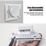 Smart Home Screenless Knob Thermostat with Dual Color LED Indicator, BHT-101GAL Water Heating, BHT-101GBL Electric Heating, BHT-101GCL Boiler Heating – Bild 8