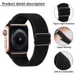 Kalebol Eight Buckle Wavy Braided Nylon Watch Band, For Apple Watch 46mm / 49mm / 45mm / 44mm, For Apple Watch 42mm / 41mm / 40mm / 38mm – Bild 3