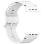 Kalebol Wavy Grain Stitched Silicone Watch Band, For Apple Watch 46mm / 49mm / 45mm / 44mm, For Apple Watch 42mm / 41mm / 40mm / 38mm – Bild 7
