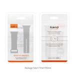 Kalebol Wavy Grain Stitched Silicone Watch Band, For Apple Watch 46mm / 49mm / 45mm / 44mm, For Apple Watch 42mm / 41mm / 40mm / 38mm – Bild 5