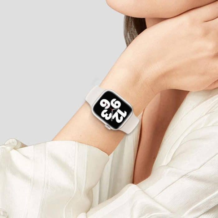 Kalebol Reverse Buckle Silicone Watch Band, For Apple Watch 46mm / 49mm / 45mm / 44mm, For Apple Watch 42mm / 41mm / 40mm / 38mm – Bild 4