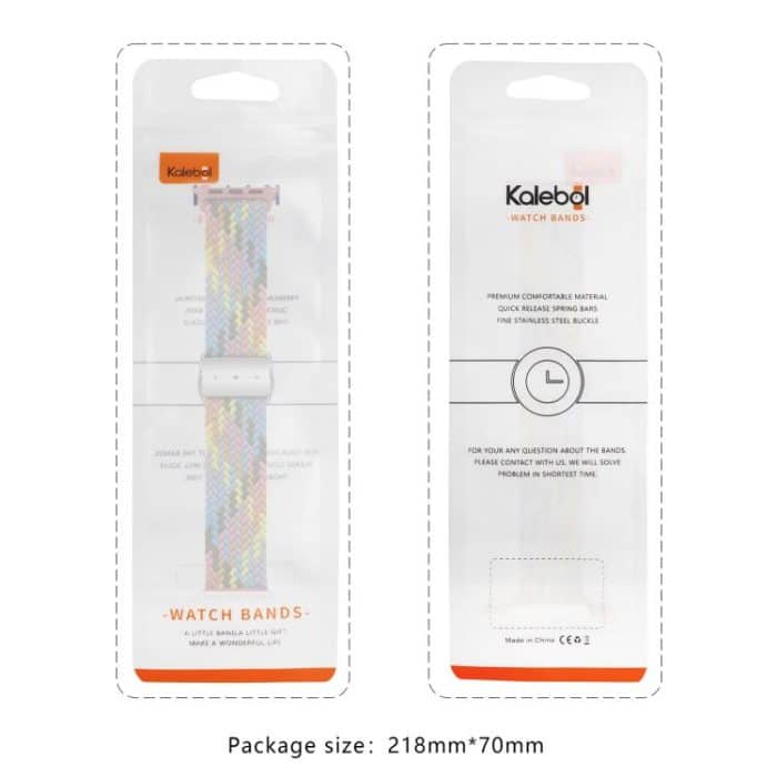 Kalebol Nylon Loop Magnetic Buckle Watch Band – Bild 7