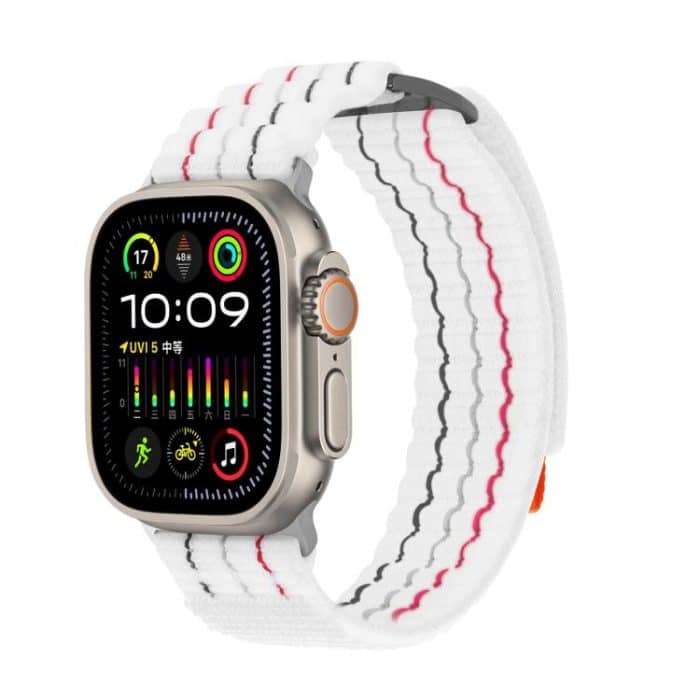 EDA007783501A.jpg Kalebol Dual-section Sports Nylon Loop Watch Band, For Apple Watch 46mm / 49mm / 45mm / 44mm, For Apple Watch 42mm / 41mm / 40mm / 38mm – Bild 1