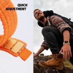 Kalebol  Dual-section Sports Nylon Loop Watch Band, For Apple Watch 46mm / 49mm / 45mm / 44mm, For Apple Watch 42mm / 41mm / 40mm / 38mm – Bild 5