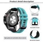 Kalebol Two-layer Silicone Watch Band, For Garmin QuickFit 22mm, For Garmin QuickFit 26mm – Bild 3