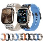 Kalebol Armor TPU Watch Band, For Apple Watch 46mm / 49mm / 45mm / 44mm, For Apple Watch 42mm / 41mm / 40mm / 38mm – Bild 2