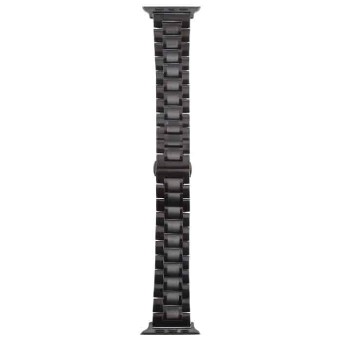 Butterfly Buckle New Five Beads Stainless Steel Watch Band – Bild 6