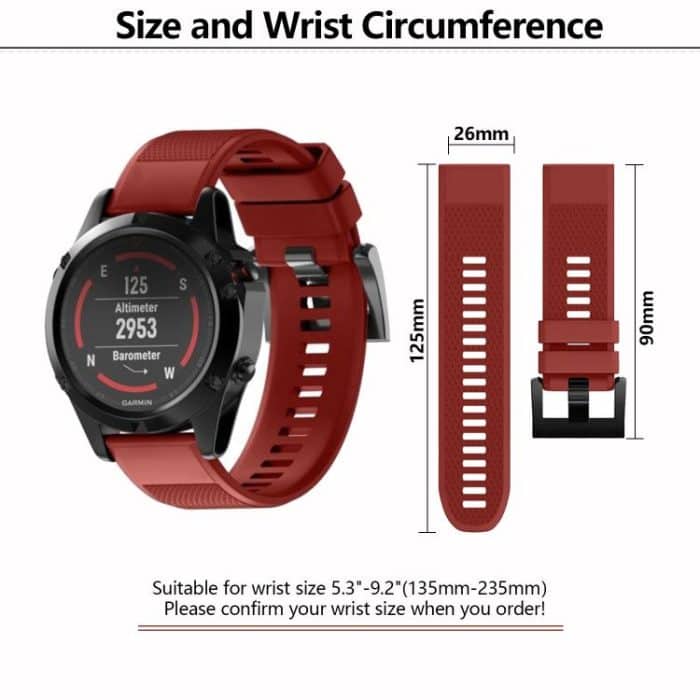 Kalebol Triangle Texture Silicone Watch Band – Bild 4