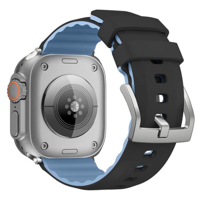 Kalebol Contrast Two-tone Silicone Strap, For Apple Watch 46mm / 49mm / 45mm / 44mm, For Apple Watch 42mm / 41mm / 40mm / 38mm – Bild 5