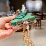 Charm Eye Electroplating Metal Holder Phone Case with Lanyard, For iPhone 12, For iPhone 12 Pro Max, For iPhone 12 Pro – Bild 5