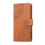 Rose Flower Embossed 3-Card Slots Leather Phone Case, For iPhone 16, For iPhone 15 Pro Max, For iPhone 15 Pro, For iPhone 15 Plus / 14 Plus – Bild 2
