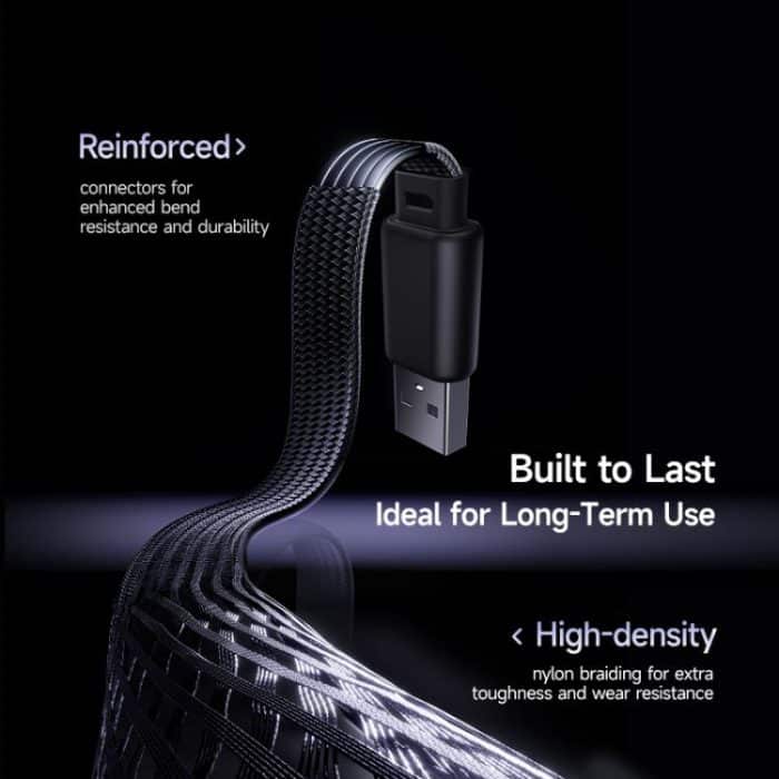 Baseus MVP Series 3 2.4A USB to 8 Pin Fast Charging Data Cable – Bild 10