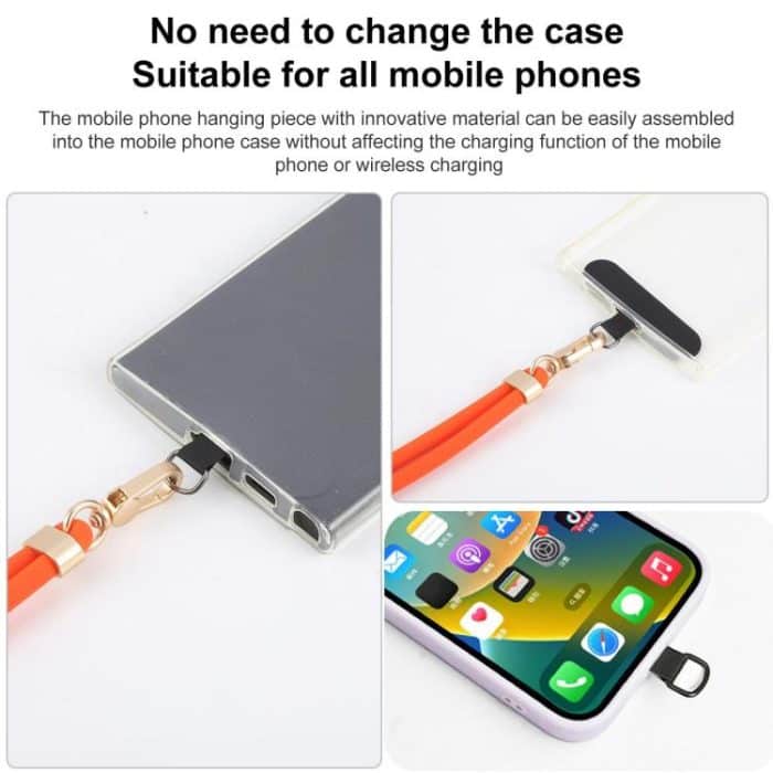 Adjustable Liquid Silicone Phone Anti-lost Long Lanyard – Bild 3
