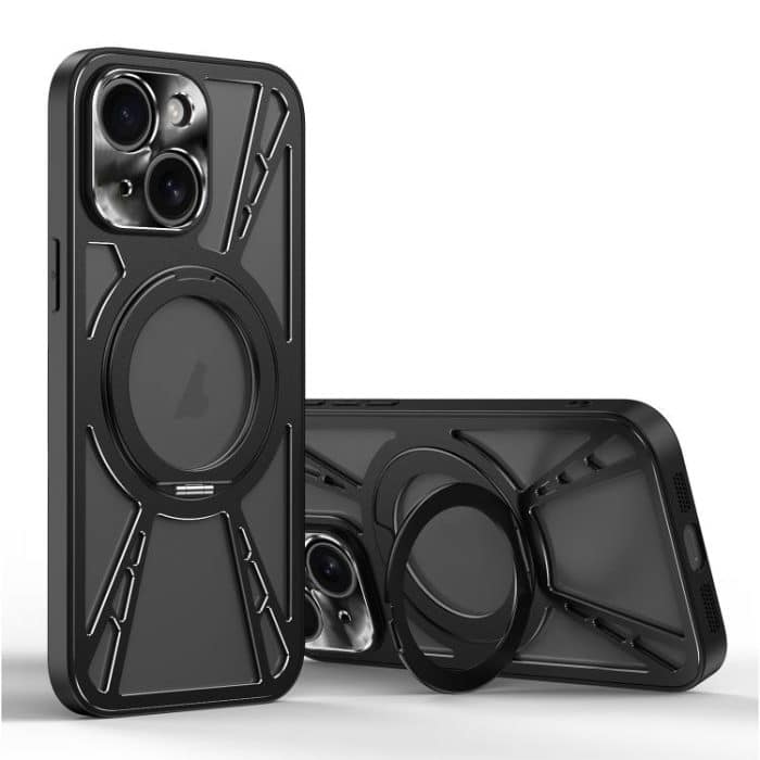 EDA007840610A-1.jpg Cooling Hollow Metal Holder MagSafe Phone Case, For iPhone 12, For iPhone 12 Pro Max, For iPhone 12 Pro – Bild 1