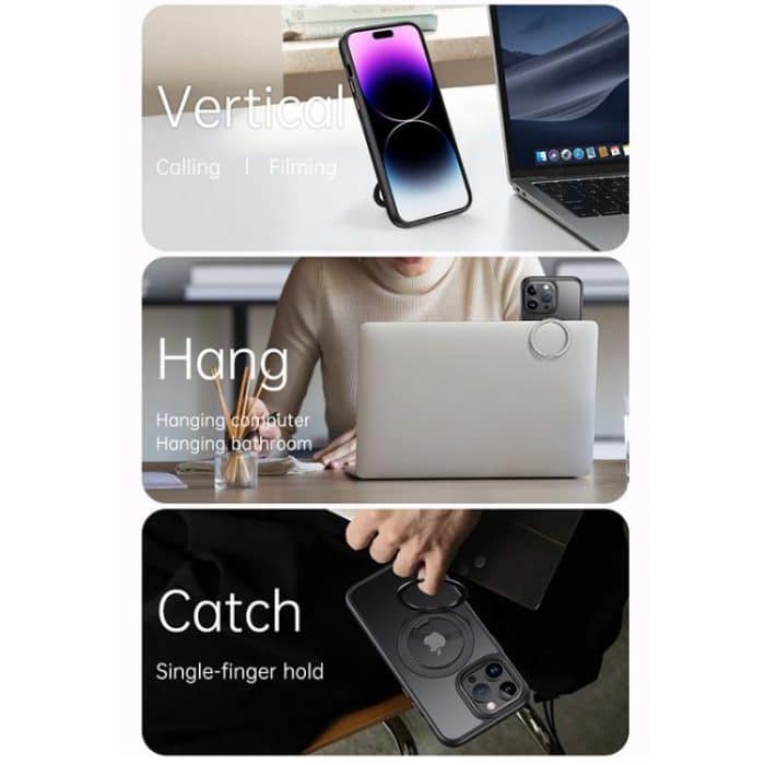 Gear 360 Rotation MagSafe Holder Phone Case – Bild 7