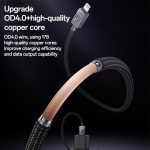 Yesido CA135L 12W 2.4A USB to 8 Pin Zinc Alloy Data Cable – Bild 7