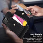 Litchi Texture Horizontal Card Bag Holder Phone Case with Long Lanyard, For iPhone 13 Pro Max, For iPhone 13 Pro, For iPhone 12 / 12 Pro, For iPhone 12 Pro Max – Bild 5