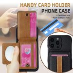 Litchi Texture Leather Ring Card Bag Holder Phone Case, For iPhone 13 Pro Max, For iPhone 13 Pro, For iPhone 12 / 12 Pro, For iPhone 12 Pro Max – Bild 4