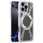 Silikonkühlung Hohlmetall MagSafe Telefonhülle, For iPhone 16 Pro Max, For iPhone 16 Pro, For iPhone 16, For iPhone 15 Pro Max, For iPhone 15 Pro, For iPhone 15, For iPhone 14, For iPhone 14 Pro, For iPhone 14 Pro Max, For iPhone 13 Pro Max...