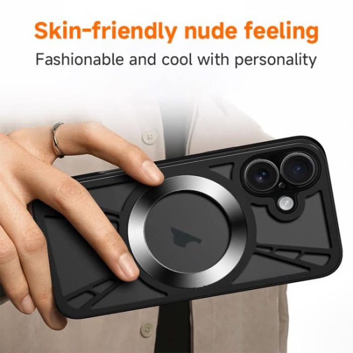 Silikonkühlung Hohlmetall MagSafe Telefonhülle – Bild 5