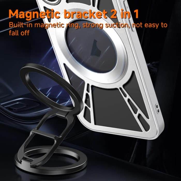 Silikonkühlung Hohlmetall MagSafe Telefonhülle – Bild 7