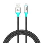 TOTU CB-21-L 15W USB to 8 Pin Aluminum Alloy Braided Data Cable