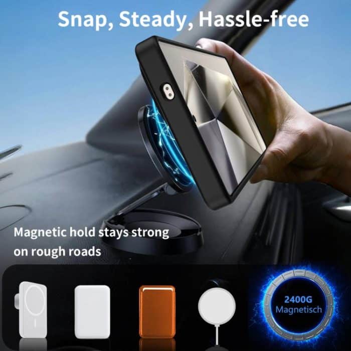 Frosted Holder PC Hybrid TPU MagSafe Phone Case – Bild 6