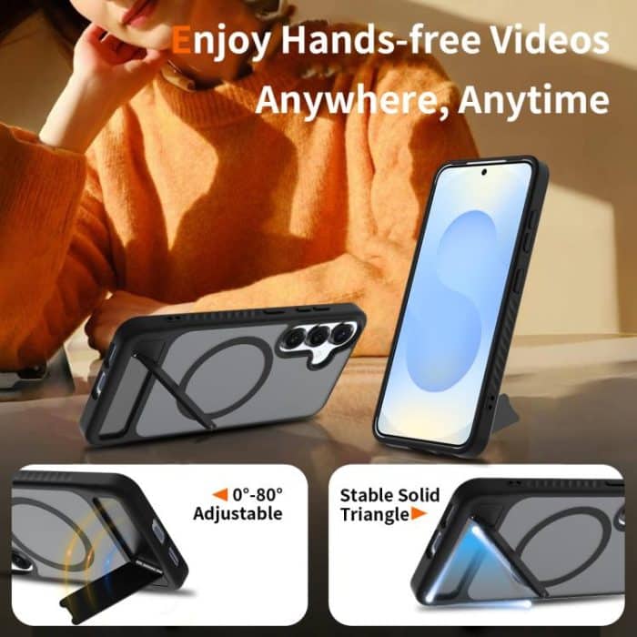 Frosted Holder PC Hybrid TPU MagSafe Phone Case – Bild 5