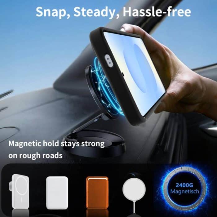 Frosted Holder PC Hybrid TPU MagSafe Phone Case – Bild 6