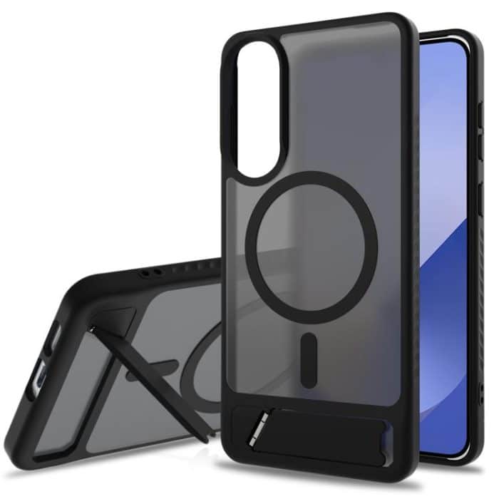 Frosted Holder PC Hybrid TPU MagSafe Phone Case – Bild 1